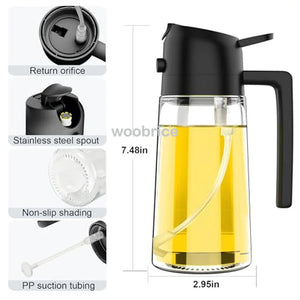 2in1 Kitchen Oil Dispenser / Oil Sprayer