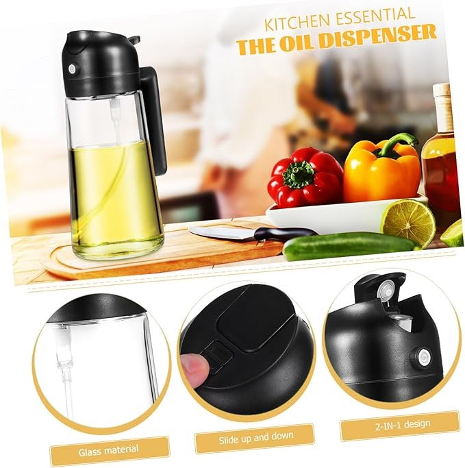 Oil dispenser feature details